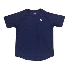 YoungLA 424 Short Sleeve Compression Shirt Navy Blue XL